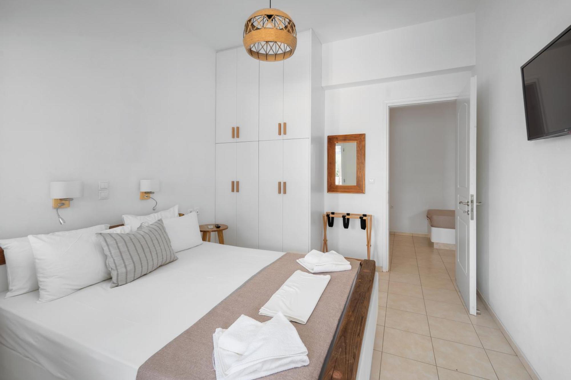 Galazio Seaside Apartments Livadakia Kamer foto